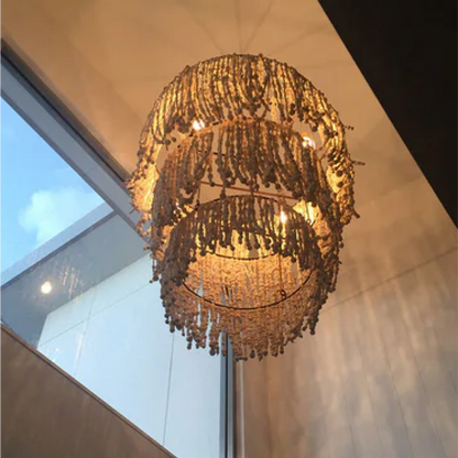 The Beaded <br>Hula Chandelier