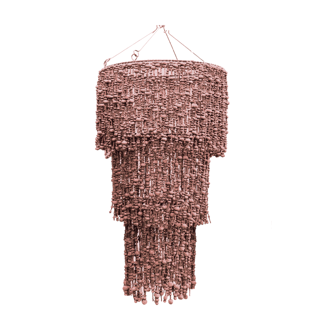 The Beaded <br>Hula Chandelier