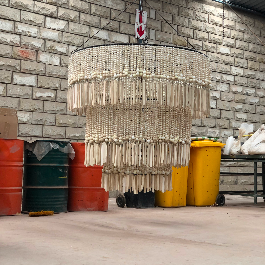 Palm Leaf <br>Chandelier