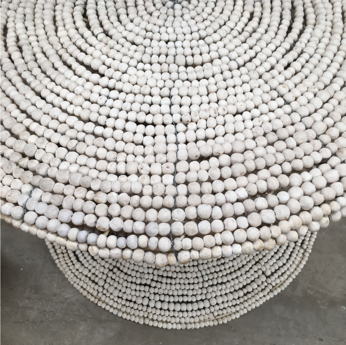 The Mud <br>Beaded Stool