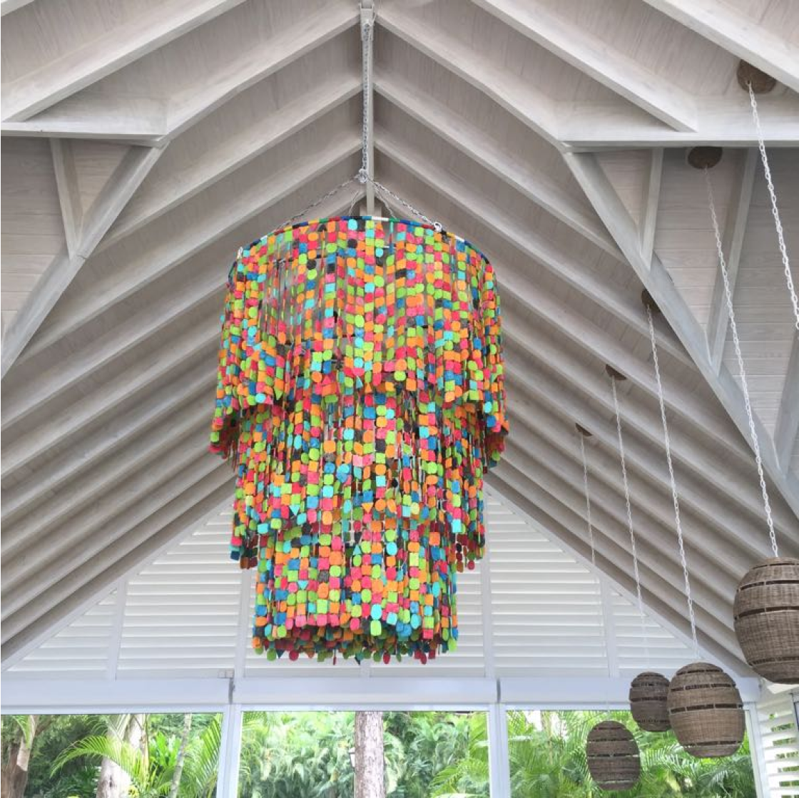 Tropical Tiered <br> Chandelier