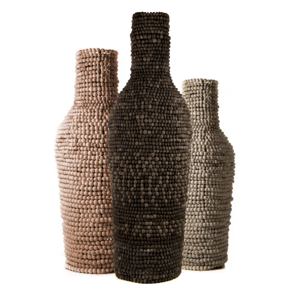 Mud Studio <br>Beaded Vases